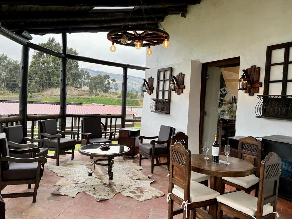 Hacienda Santa Ana Lodging Guamote Экстерьер фото